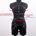 Bdsm Sex Bondage Full Body Bondage Kit Sm Bondage Set Leather Sexy Lingerie Fetish Chest Body Straps Erotic Sex Toy For Couples Women Extreme Adults Bdsm Sex Games Play Sex Toys