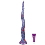 Fantasy Tentacle Dildo - 17.7" Huge Long Monster Anal Dildo With Strong Suction Cup, Silicone Prostate Massager & G Spot Plug, Adult Sex Toys For Men Women Couples Beginner(M)