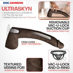 Isiah Maxwell Signature Series 10 Inch ULTRASKYN Dildo with Removable Suction Cup