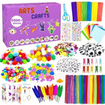 2000 Piece DIY Arts and Crafts Supplies Kit for Kids