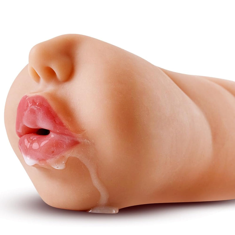 Oyiyeyiyo Realistic Mouth Male Masturbator, Deep Throat Pocket Pussy Blow Job Stroker With Teeth And Tongue, Male Sex Toys For Men Masturbation, Sex Doll Adult Toy For Oral Sex