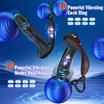 Anal Plug Adult Sex Toys With Vibrating Cock Ring - 10 Vibration Modes Butt Plug Anal Toys Anal Vibrator Dildo With Remote Control, Prostate Massager Male Anal Sex Toys For Men Gay Couple Pleasure