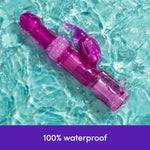 Jessica Rabbit Vibrator - 5 Inch Clitoral & G Spot Vibrator For Women With Rotating Shaft - 7 Patterns & 3 Speeds Dual Stimulation Massager Adult Sex Toy - Gifts For Women - Waterproof -Pink