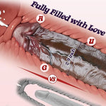 14 Inch Realistic Big Black Dildo With Big Glans G-Spot, Skin-Like Huge Thick Silicone Bbc Dildo With Strong Suction Cup For Hands-Free, Giant Long Massive Dildos Adult Sex Toys For Men Couple