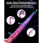 Super Long Anal Plug Dildo, Flexible Silicone Dildo With Powerful Suction Cup, Sex Toy For Men Women And Couple