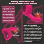 Digging Mode Prostate Massager, Anal Plug With 10 Vibes & 10 Digging, Male Sex Toys For Men Enema Products Dildos, Anal Toy For Male G-Spot Prostate Stimulation, Also A Female G-Spot Vibrator