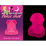 Glow-in-the-Dark Novelty Shot Glasses - Pink
