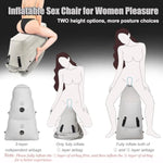 Sex Pillow Dildo Mount, Sex Bondage Chair With Sex Toy Mount For Women, Bdsm Sex Furniture For Adults Couples, Inflatable Sex Cushion With Handcuffs For Bedroom