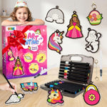 3D Water Puffy Art Crafts for Kids 15 PCS Magic Foam Texture Paint Kit
