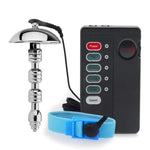 Electric Urethral Stimulation Device for Men with Multi-Function Beaded Plug and Catheter