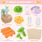 DIY Fabric Flower Bouquet Craft Kit for Girls and Toddlers 4+ Years Old