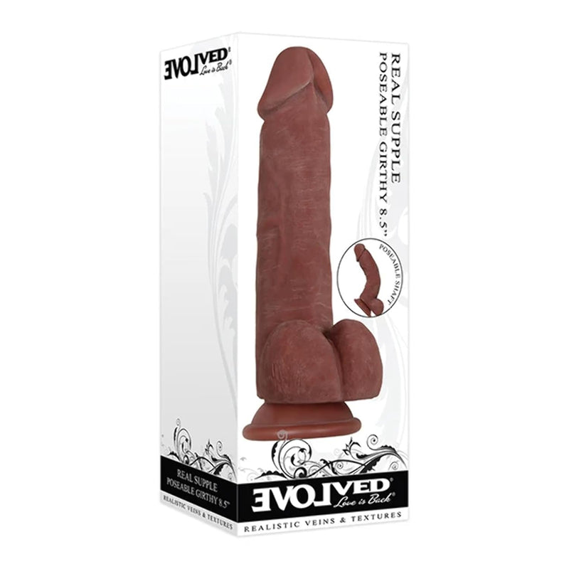 Real Supple Poseable Girthy 8.5"