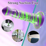 Realistic Horse Dildo,7.87 Inch Fantasy Silicone Dildo Thick Animal Dildos with Strong Suction Cup for Hands-Free Play G Spot Penis Big Anal Plug Sex Toys for Men Women