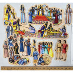 Ruth and Esther Felt Figures for Flannel Board Bible Stories - Precut