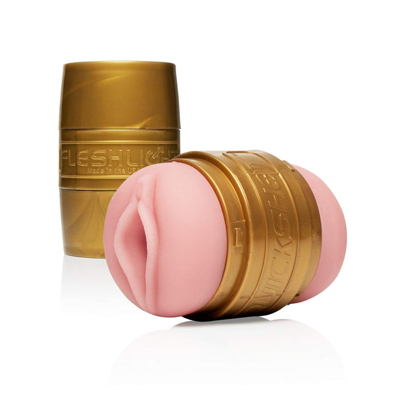 Quickshot | Stamina Training | Couples Sex Toy In Gold Case