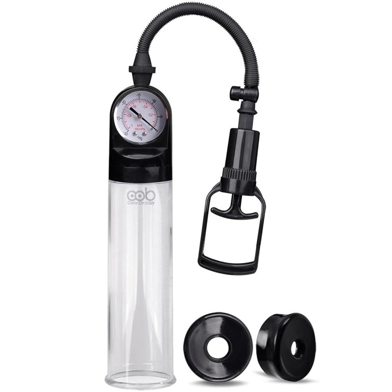 Male Manual Vacuum Penis Pump Air Enlarger Extender Pumps