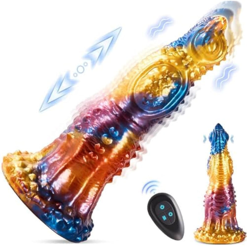 Thrusting Dildo Sex Toys Vibrator - Huge Thick Dildos Anal Toys, Monster Big Dildo Upgraded Remote Control Multi-Modes, Suction Cup Fantasy Dildo Adult Sex Toys & Games For Men Women