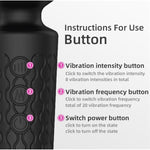 Vibrator Wand Rechargeable, Clitoral Stimulator G Spot Vibrators With 20 Patterns & 8 Speeds, Personal Cordless Wand Massager, Quiet & Waterproof Adult Sex Toys For Couples Women (Black)