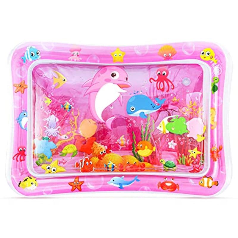 Tummy Time Water Mat For Girl, Baby Girl Toys For 0, 3, 6, 9, 12 Months, Ba