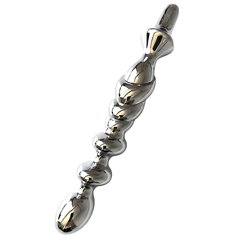 Double-Ended Dildo Pleasure Wand - Metal G-Spot Massage Dildo Anal