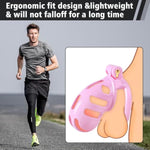 Chastity Cage Cock Cage, Male Chastity Device With 4 Sizes Of Rings, 3D Printed Lightweight Resin Male Chastity Cage Hidden Lock Penis Cage Bondage Gear & Accessories Abstinence And Exercise Pink