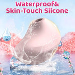 Adult Toys Sex Toys Dildo Vibrator With 9 Sucking & Vibrating Modes For Women Clitoral Nipple, Sucker Sex Stimulator G Spot Mini Vibrators For Women Couples Pink