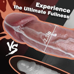 12.5 Inch Huge Thick Realistic Horse Dildo - 8" Girthy Xxl Big Glans Dildo With Large Suction Cup, Dual Density Silicone Dildos For Vagina Anal Play, Massive Adult Sex Toys & Games For Men Women Gay