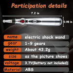 Estim Sex Electrosex Wand With Sex Rope 39.3 Inch Sex Bondage Restraint Gear Bdsm Toys, Electric Shock Nipple Penis Anal G Spot Clitoris Labia Sm Kit For Couples Kinky Men Women Sexual Pleasure Device