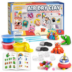 Air Dry Clay Kit for Kids, Create 8 Fridge Magnets