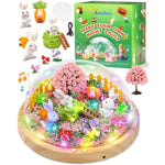 Bunny Night Light Craft Kit for Girls Ages 3-10, DIY Rabbit Art Set
