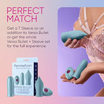 Sensational T-Sleeve Versa Bullet Mimics Motion Of A Tongue. Enjoy The Flickering Sensation And Precision Clitoral Stimulation Of The Soft Silicone Tip