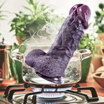 Giant Thick Black Dildo With 2.8" Diameter, Extra Large 9.8" Realistic Silicone Dildo, Strong Suction Cup Wide Penis, Huge Fat Xxl Thick Anal Penis For Experienced Players