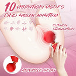 Mini Vibrator Wand Massager, Clitoral Stimulator Sex Toys for Women