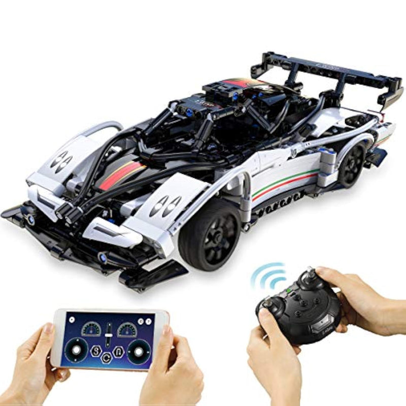 Stem Buidling Toys For 6 7 8 9 10 11 12 + Year Old Boys Girls Gifts Remote Control Car Toy Building Sets Rc Race Model Cars Building Kits,Learning Toys Best Birthday For Kids (457Pcs)