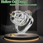 Stainless Steel Male Chastity Cage, Chastity Devices Bondage Cock Cage For Men Penis Erection Control (50Mm Ring)