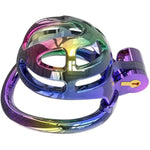 Chastity Cage For Men Chastity Device With Urethral Plug & 4 Ring And 3 Invisible Lock 1Key 3D Printed Colorful? Cock Cage Penis Exercise Penis Cage Adult Sex Toy For Men