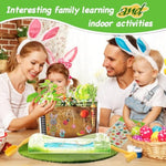 Root Viewer Kit For Kids - Grow Your Own Kids Garden For Boys & Girls - Science Stem Toy & Craft Growing Kits For Ages 6 7 8 9 10 Birthday Easter Gifts For Boy & Girls - Kid Gardening Set