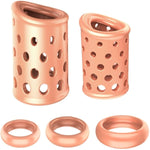 Foreskin Sleeve Resistance Ring Penis Ring Penis Enhancer Male Pennis Girth Sleeves Penis Sleeves Cock Sleeves Delay Lock Fine Ring Sex Toys Thickening Sleeve Cook Pump For Men Erection, Flesh