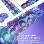 Fantasy Silicone Dildo, 14.76 Inches Super Huge Classic Realistic Dildo With Powerful Suction Cup For Men Women Couple L