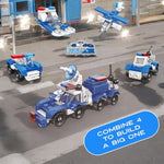 Mini 16 Car Building Blocks Compatible With Lego Party Favors For Kids, Prizes For Kids Classroom, Goodie Bag Fillers