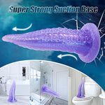Tentacle Dildo For Women, Huge Anal Dildo With Strong Suction Cup For Hands-Free Play, Realistic Dildo Sex Toys For Men Prostate Massage, 9.2 In Monster Dragon Dildo Adult Sex Toys Deep-Brown