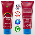 Lubilicious Cherry Flavored Lubricant 2 Pack - Silky Smooth Flavored Personal Lubricant, Flavored Water Based Lube, Premium Cherry Lube, Long-Lasting Cherry Flavored Lubricants