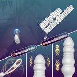 Prostate Massager Male Sex Toy - Thrusting Anal Plug Vibrator For Men With Vibrating Cock Ring, Vibrating Butt Plug Sex Toys Gay, Anal Dildo Vibrators Massaging Device, Consolador Para Hombre