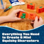 Squishy DIY Mystery Character Kit for Kids Ages 6+, 24-Piece Sensory Craft Set