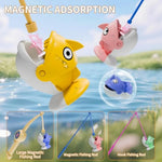 66 Pcs Magnetic Fishing Game For Kids Toddlers 3-5, Fishing Toys For Boys 3 4 5 6 7 8 Year Old With 360° Rotation, 1-8 Players Board Game For Kids 4-6, Ideas Birthday Gifts For 3 4 5 6 7 8 Year Old