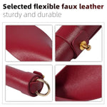 Leather Spanking Paddle For Adults Bdsm Paddle Whip For Bondage And Discipline Play Red Sex Toy For Couples
