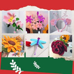 200 Pcs Rose Red Pipe Cleaners, Thick Chenille Stems for DIY Crafts