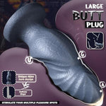 3" Thick Realistic Knotted Dildo, 9.5 Inch Silicone Monster Anal Dildos No Balls For Deeper Anal Dilator G-Spot Prostate Massager, Massive Animal Dildo Huge Butt Plug Fantasy Sex Toy For Women Men Gay