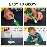 National Geographic Crystal Growing Craft Kit for a Colorful Crystal Garden