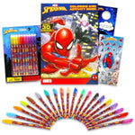 Spiderman Multicolor Gel Pens 20 Pack Bundle for Kids